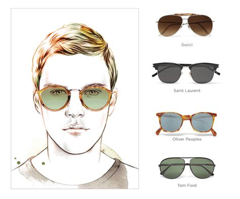 what shape sunglasses suit oval face